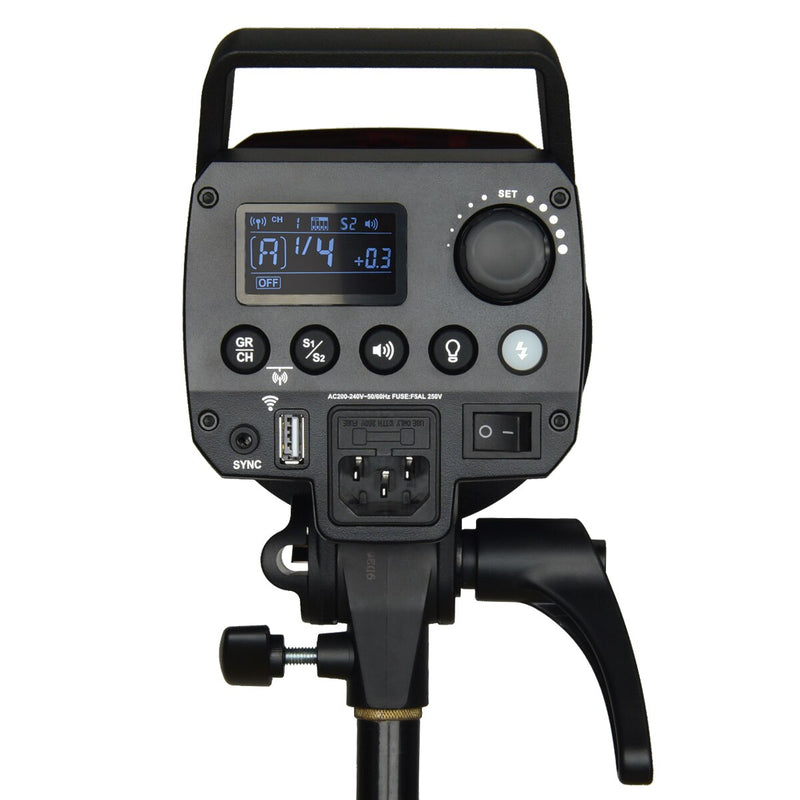 Godox MS200 200W or MS300 300W 2.4G Built-in Wireless Receiver Bowens Mount Studio Flash