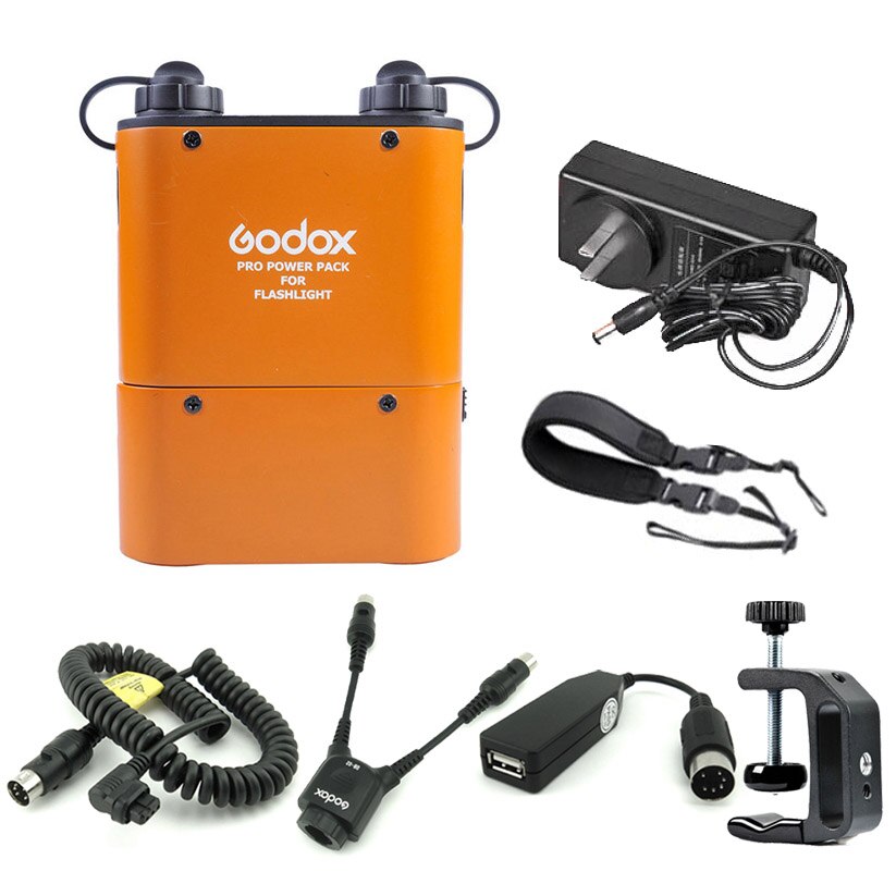 Godox PROPAC Li-ion Power Pack PB960 Flash Battery CX Cable For Canon 430EZ  550EX 580EX II Godox TT600 TT685 Yongnuo Speedlite - FOMITO.SHOP
