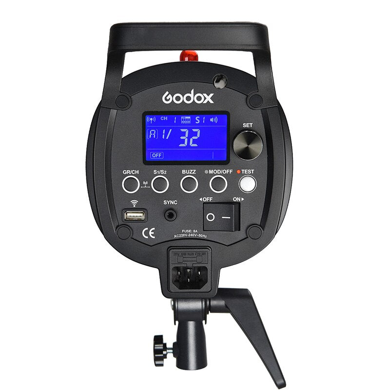 Godox QS400II 400WS / QS600II 600WS / QS800II 800WS / QS1200II 1200WS+ X2T 2.4G Wireless Transmitter Studio Strobe Flash Light