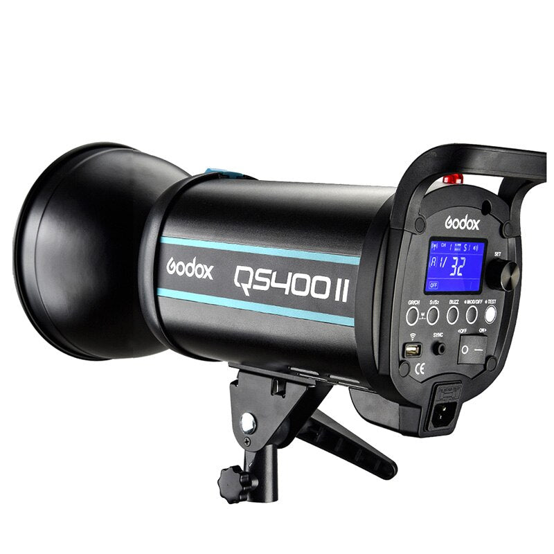 Godox QS400II 400WS / QS600II 600WS / QS800II 800WS / QS1200II 1200WS+ X2T 2.4G Wireless Transmitter Studio Strobe Flash Light