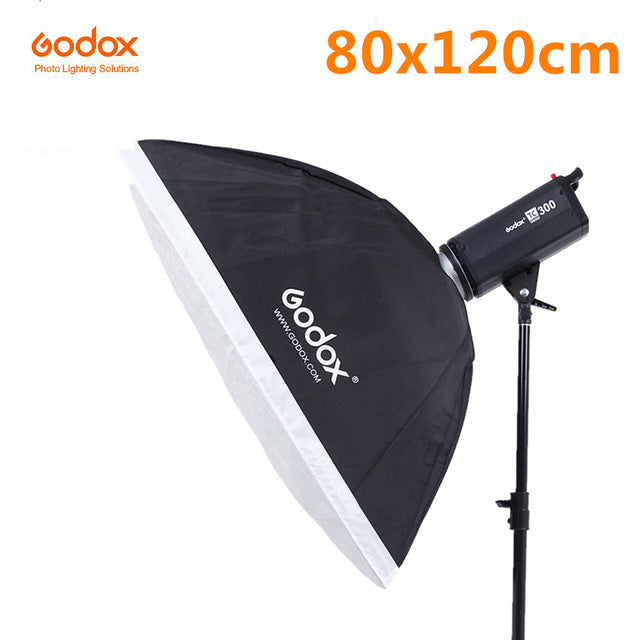 Godox SB-BW Softbox with Bowens Mount White Diffuser Portable Square Reflector for Flash