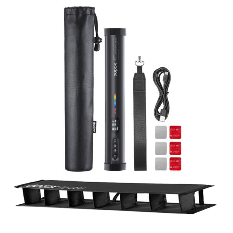 Godox TL30 RGB Tube Light 2900mAh Battery Mini Handheld Photo LED Video Continuous Fill Lighting Ice Stick APP Remote Control