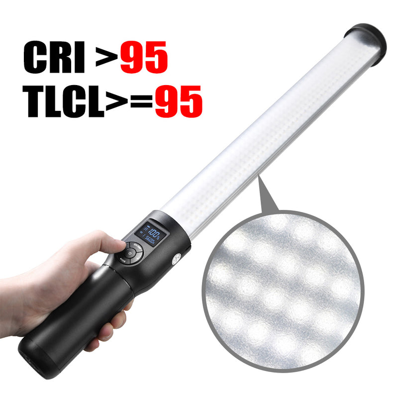 GODOX LC500 LED Light Sticks Adjustable 3300K-5600K Color Temperature CRI >95 Built-in Lithium Battery 14.8V/2600mAh