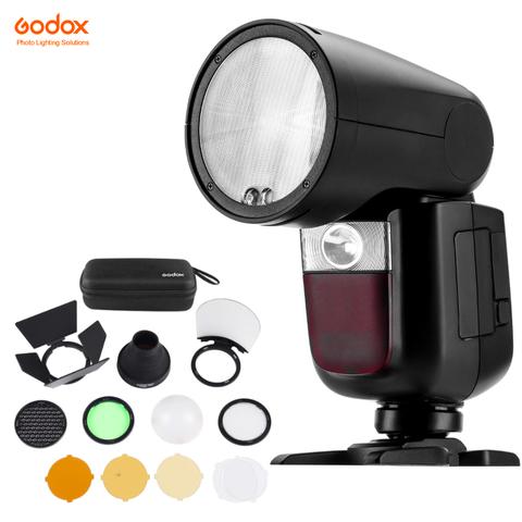 Godox V1 Pentax TTL On-Camera Round Flash Speedlight for Pentax