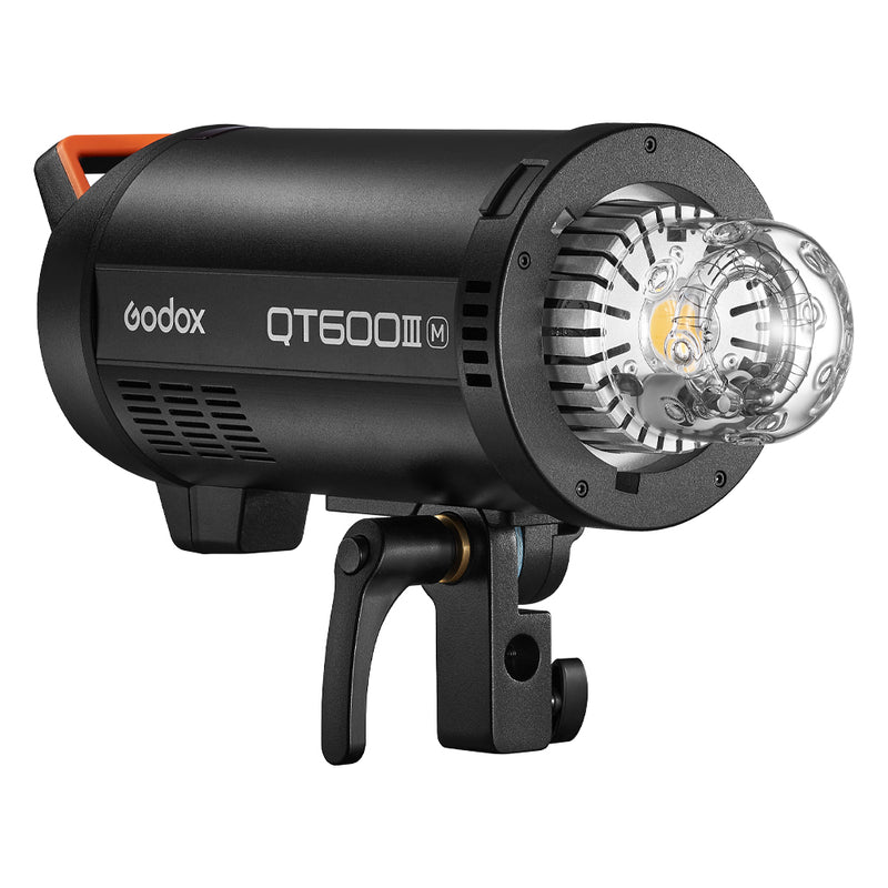 Godox QT600III 600W 1/8000s High Speed Sync Studio Flash Strobe Light Built in 2.4G Wirless System + 40W LED Modeling Bulb