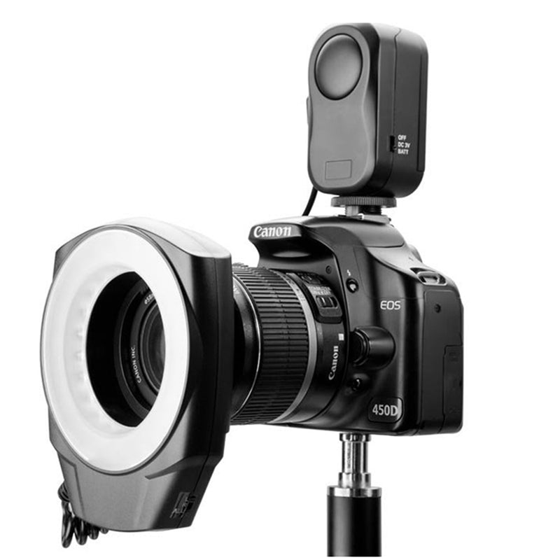 Godox ring48 Close-up Shot Macro Led  Flash Light  + 49mm 52mm 55mm 58mm 62mm 67mm Adapter For Canon Nikon Pentax Olympus