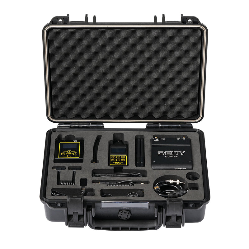 Deity HD-TX Recorder Kit Microphone Live Audio Monitoring Low Inherent Self-Noise with Holster