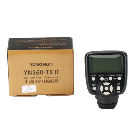 NEW YN560-TX II Yongnuo Flash Wireless Trigger Manual Flash Controller for Canon Nikon YN560IV YN660 968N YN860Li Speelite