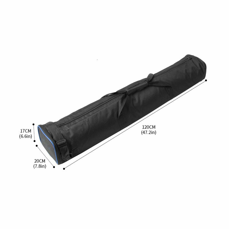 47.2*7.8*6.6 Inch Large Studio Light Stand Tripod Umbrella Bag (Contain 3 Internal Pockets)