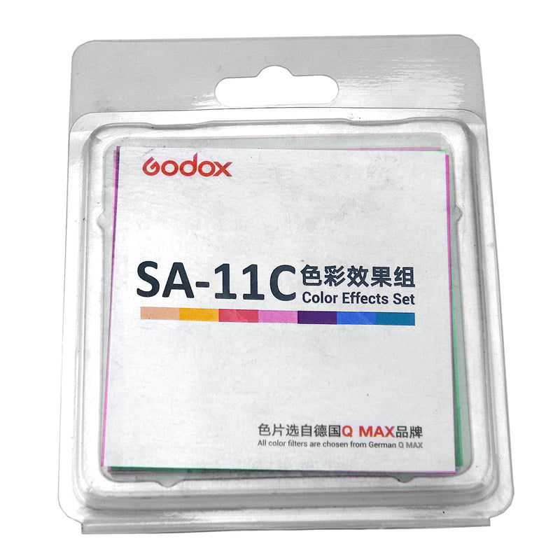 Godox SA-11C Color Filters of Color Effects Set for Godox S30 LED Light