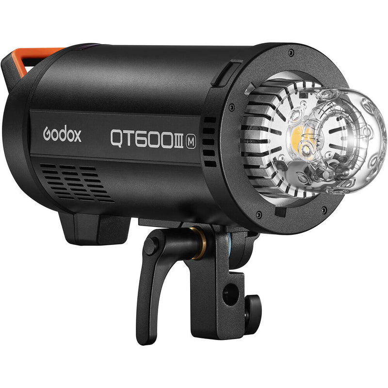 Godox QT600IIIM 600W 1/8000s high-speed sync studio flash strobe light built-in 2.4G wireless system + 40W LED modeling bulb