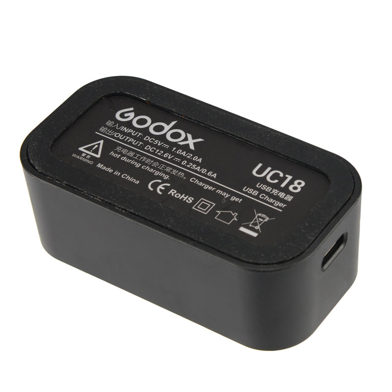 In Stock!Godox UC18 USB Charger suitable for VB18 Battery of V850 V860 Series