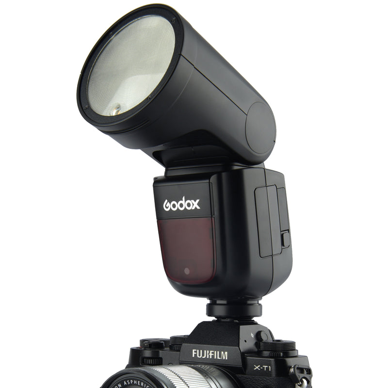 Godox V1 Fuji TTL On-Camera Round Flash Speedlight for Fujifilm