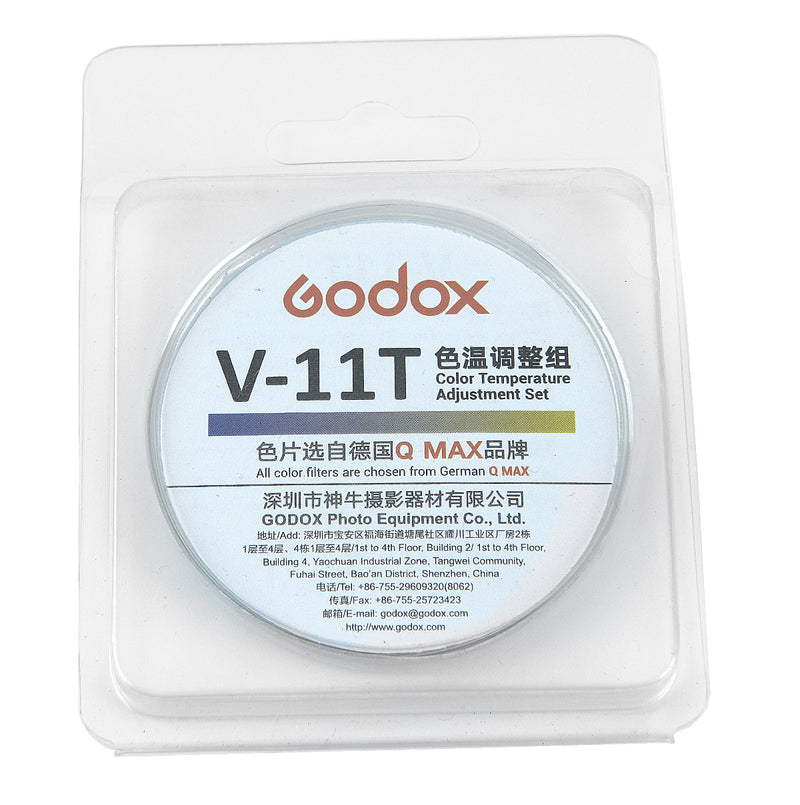 Godox V-11C V11C V-11T V11T Color Filters for AK-R16 AK-R1 Compatible with Godox V1 Speedlite Flash