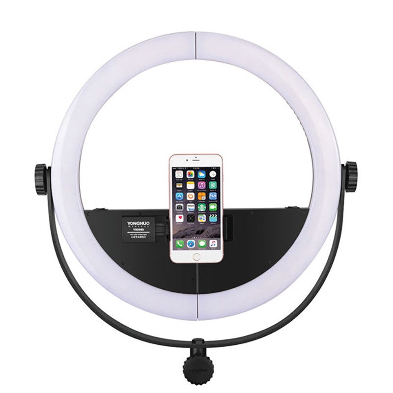 YONGNUO LED YN508S two-in-one LED video light for iPhone X Samsung Mobile Photography Dimmable Ring light with U-type Bracket