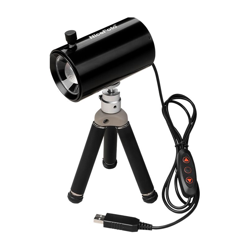 NiceFoto LD-40×40cm Portable Tent Kit 120° COB Light Box Adjustable Angle with Background Plate