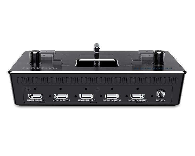 FEELWORLD LIVEPRO L1 Multi-format Video Mixer Switcher 4 x HDMI inputs multi camera USB3.0 live