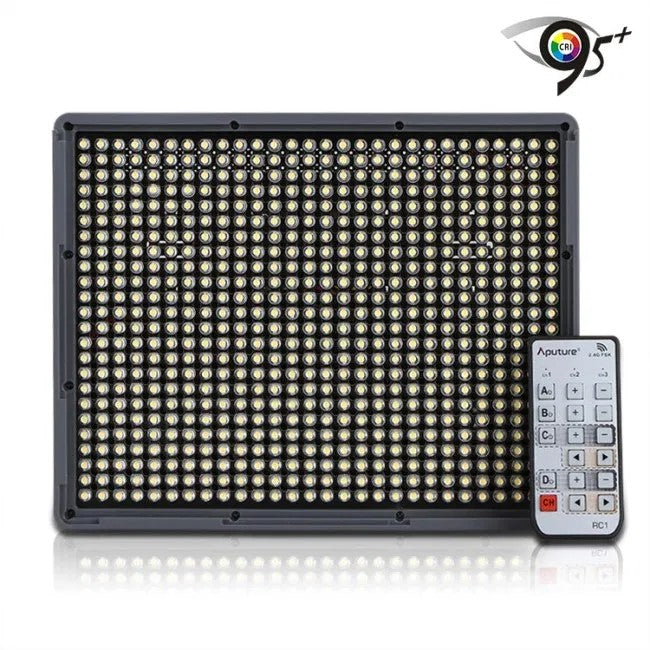 Aputure HR 672S 672W 672C Amaran Slient LED Video Light Ultra-thin 100m Wireless Groups Control