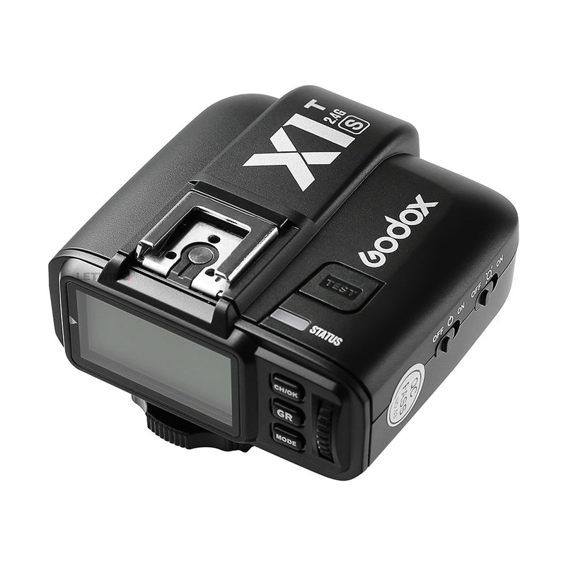 Godox X1S Hot Shoe Sync Terminal 2.4 GHz Wireless Flash Trigger TTL for Sony Camera 32 Channels Max Sync Speed 1/8000 Second